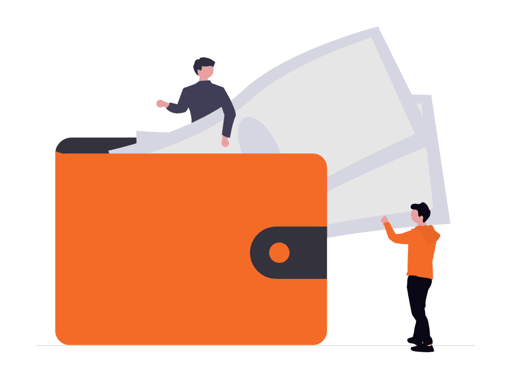 Undraw wallet diag